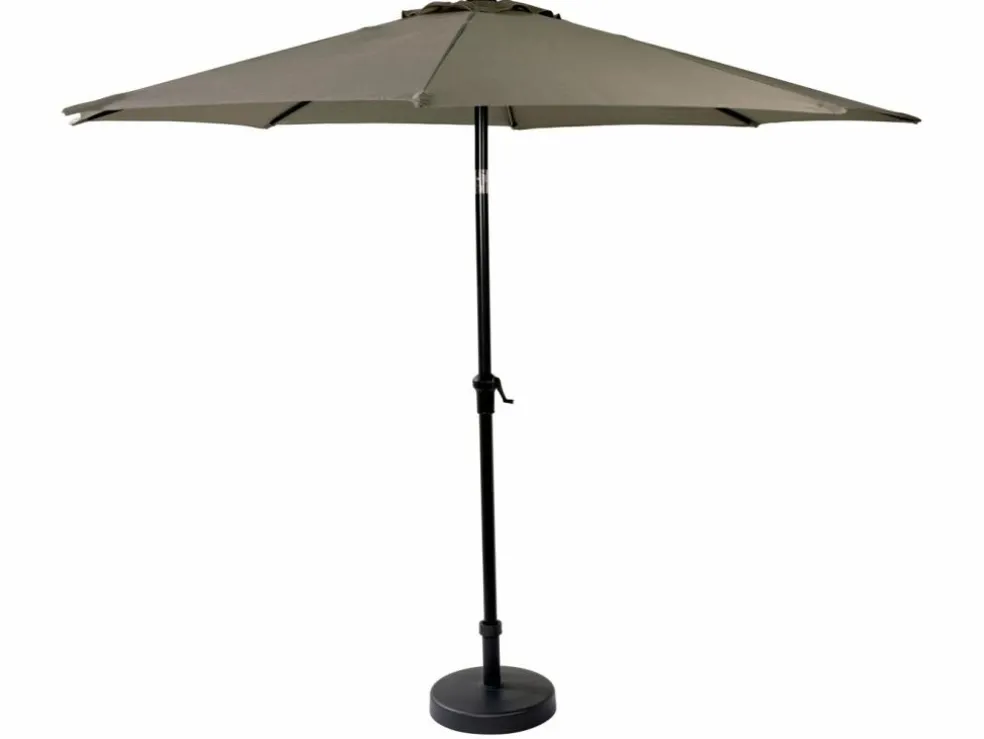ALU & PISA Set Ombrellone Taupe
