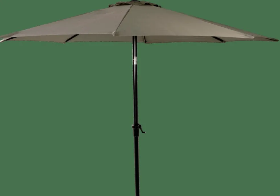 ALU & PISA Set Ombrellone Taupe