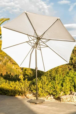 ALU Ombrellone Senza Base Bianco