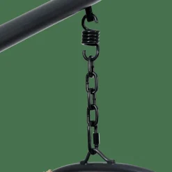 BAZAI Sedia Sospesa Con Supporto Nero