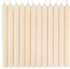 FINA Candele Set Di 12 Bianco