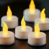 FLAME Lumini Led Set Di 24 Pz. Bianco, Trasparente