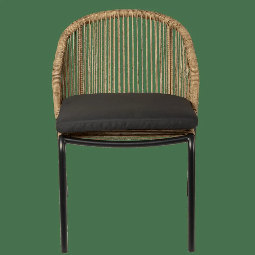 FORMAX & ROYAN Set Da Giardino Nero/naturale