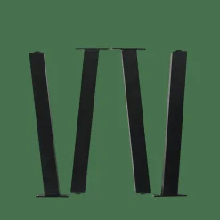 FORMAX Tavolo Da Giardino Con Gambe Nero