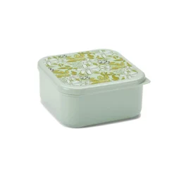 FRESHMOOD Contenitori X Snack Set Da 3 Seafoam + Stampa Loulou Colore: Seafoam