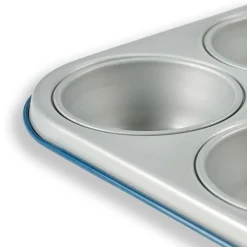 GREENBAKE Stampo Per 12 Muffin Blu