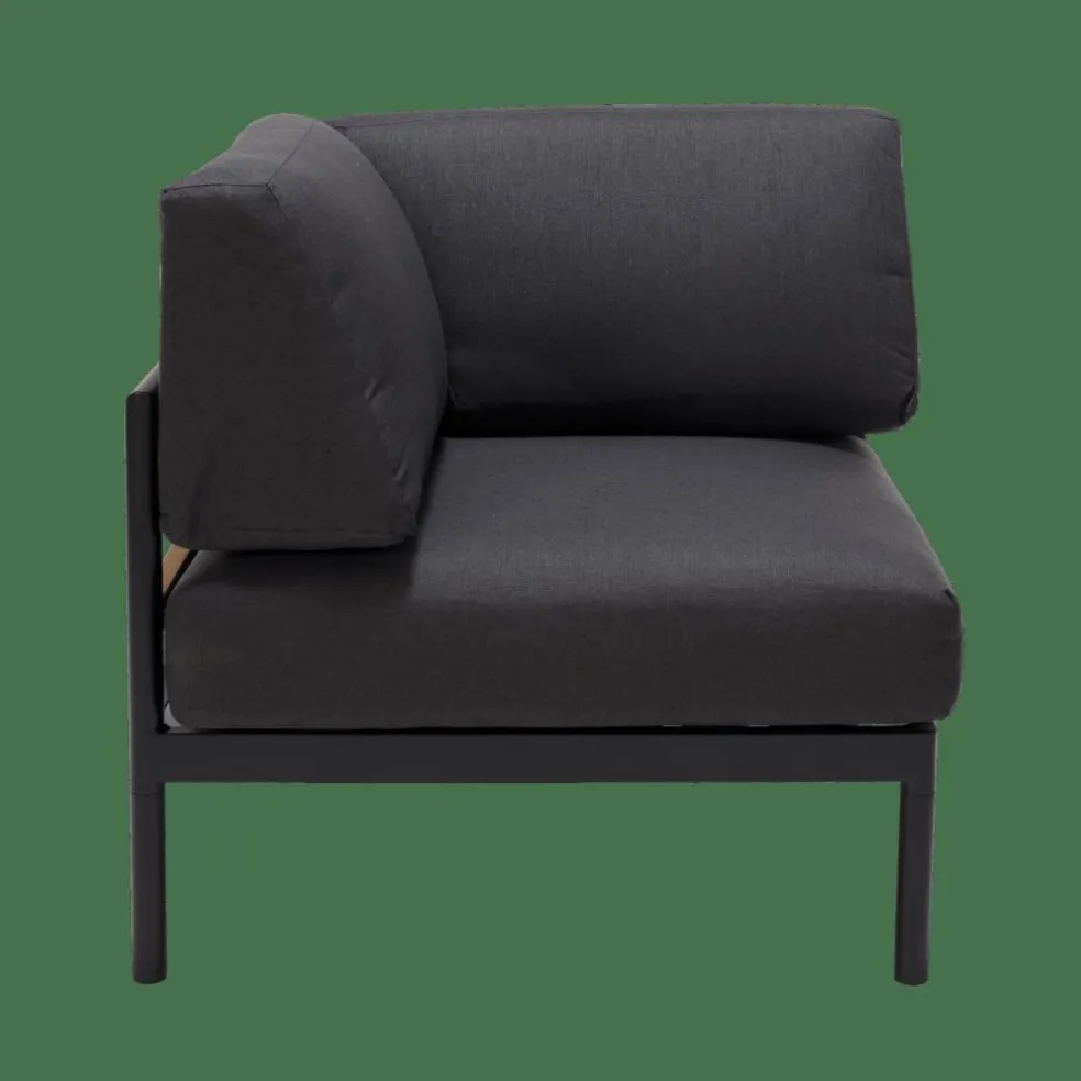 HANNA Lounge Poltr Ad Angolo Nero