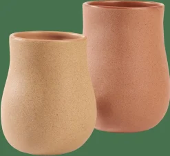 INTERO Vaso Per Piante Rosso Chiaro