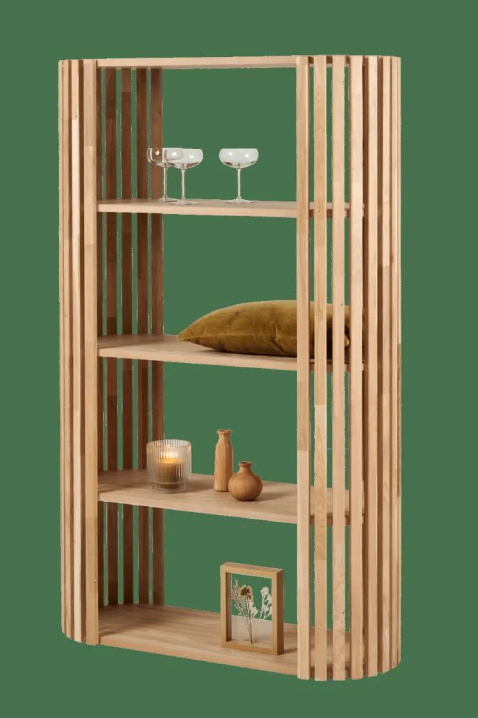 LATTO Scaffale Da Parete Naturale