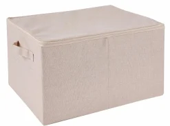 LINOLUX Scatola Portatutto Con Coperchio Beige