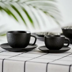 MAGMA Tazza & Piattino 20 CL Nero