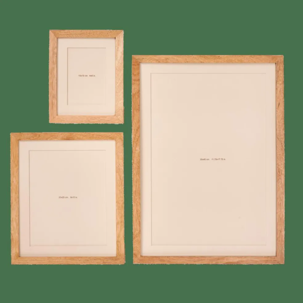 MANGO Portaritratti Naturale