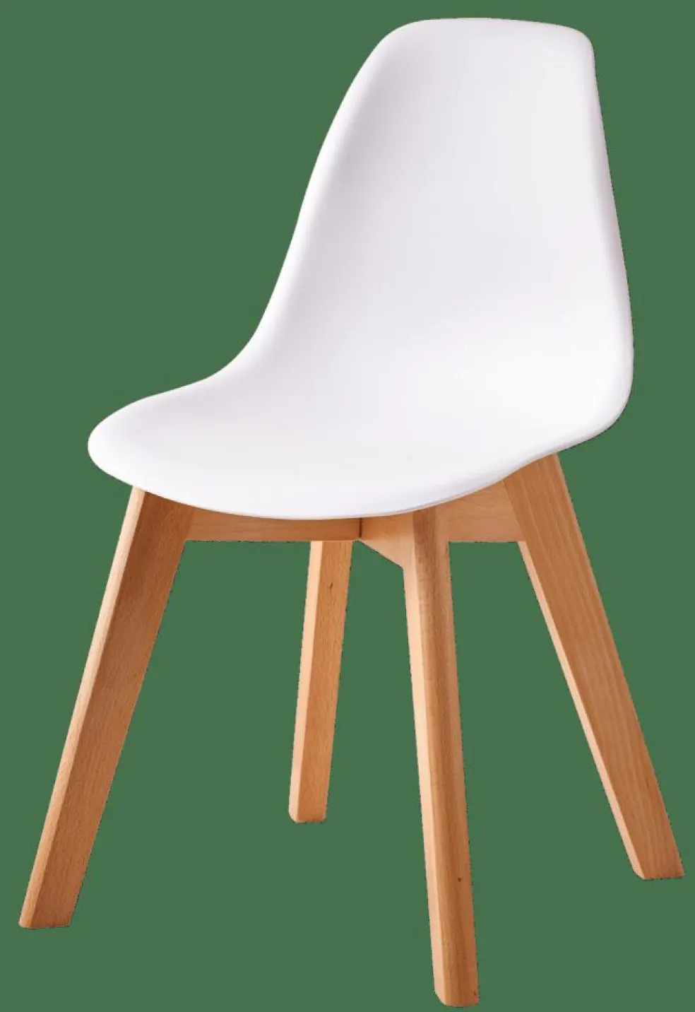 MATHIAS Tavolo Per Bambini Con 2 Sedie Naturale/bianco