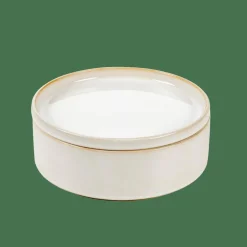 MINERAL MARBLE Piatto Bianco