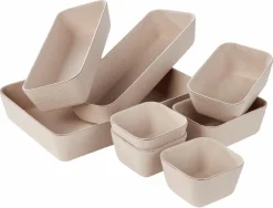 MODULAR SAND Cesto Di Metallo Beige
