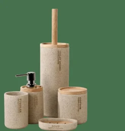 NEW RESIN Bicchiere Porta Spazzolino Naturale