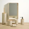 NEW RESIN Scopino WC In Supporto Naturale