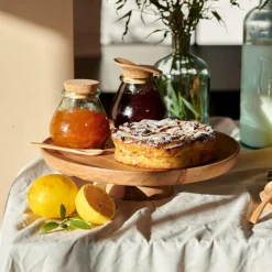 PURE LUXURY Alzatina Per Cupcake Naturale