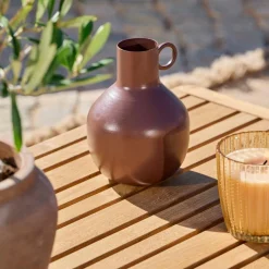 RONDO Vaso Marrone Scuro
