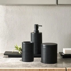 SAMOURAI Dispenser Per Sapone Nero