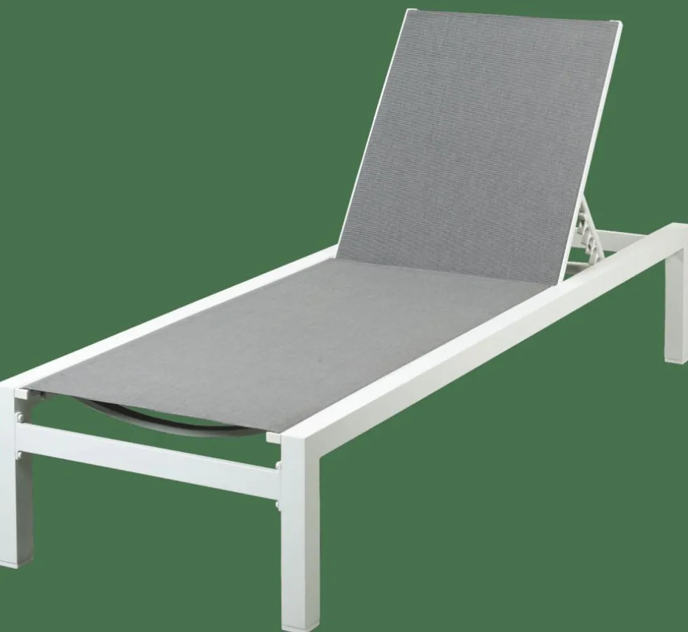 SYDNEY Lettino Set Di 2 Bianco