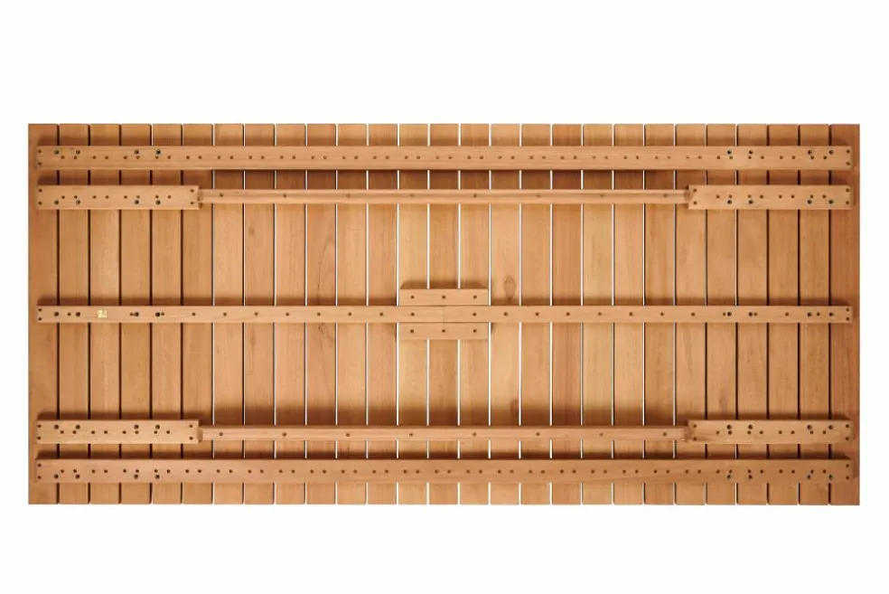 TEAK LUXE Lettino Naturale