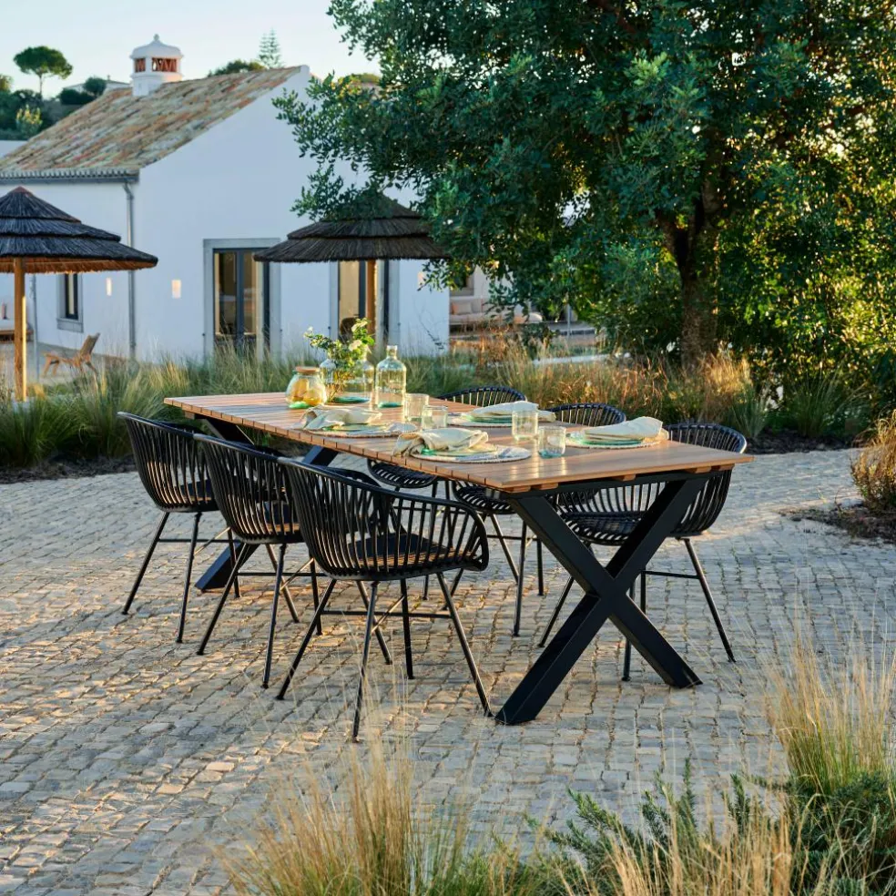 TEAK LUXE Lettino Naturale