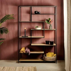 TRAPP Scaffale Da Parete Nero