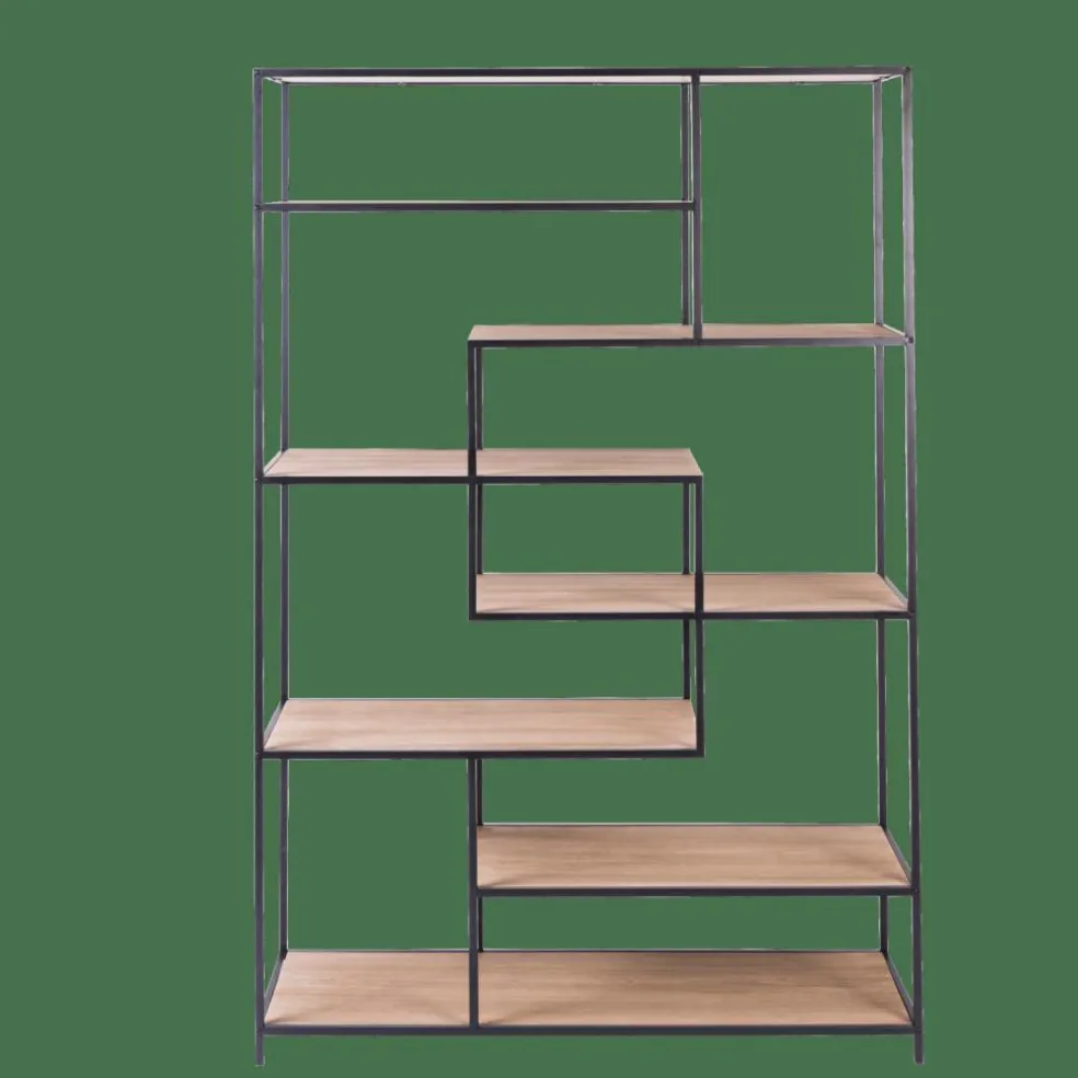 TRAPP Scaffale Da Parete Nero