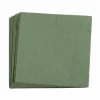 UNI Set Di 20 Tovaglioli Verde