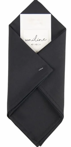 UNILINE Tovaglia Nero